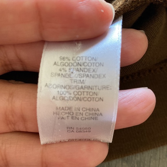 Jones New York Signature| Womens Jacket 3/4 Sleeve Brown Gold Snaps - Picture 14 of 14